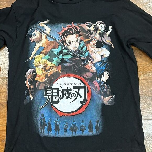 Long sleeve ANIME hooded shirt top rockstar EXTRA LARGE XL slayer - Picture 5 of 7